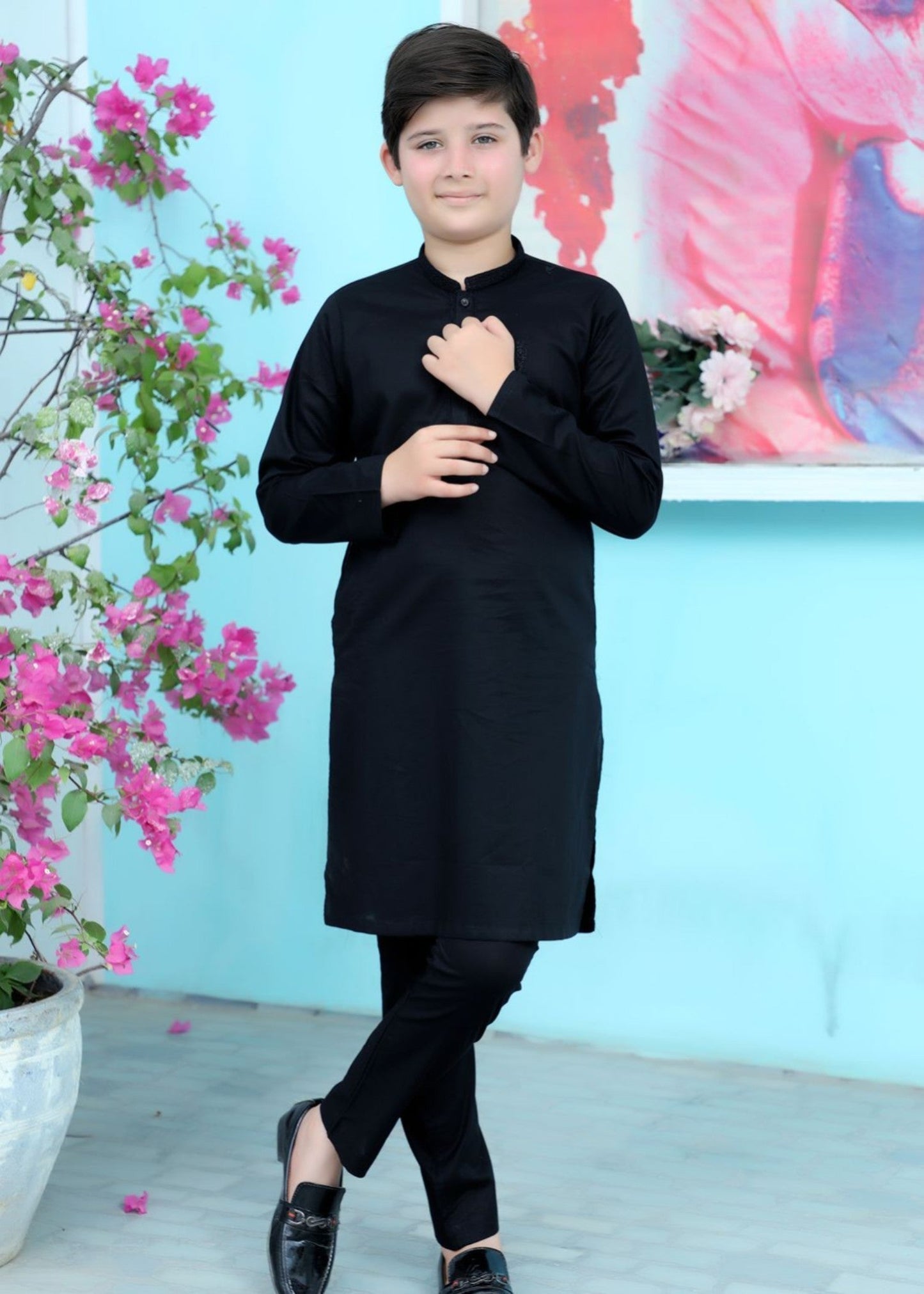 Black Kurta Trouser KT 104