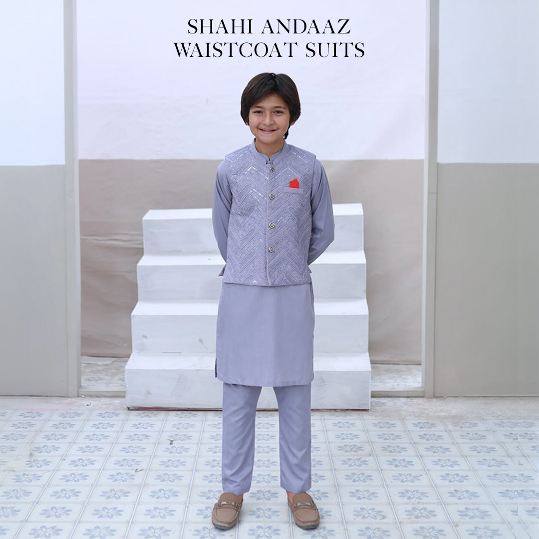 Shahi Andaaz Waistcoat Suits