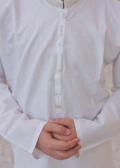 Pure White Kurta Trouser - KE 010 -