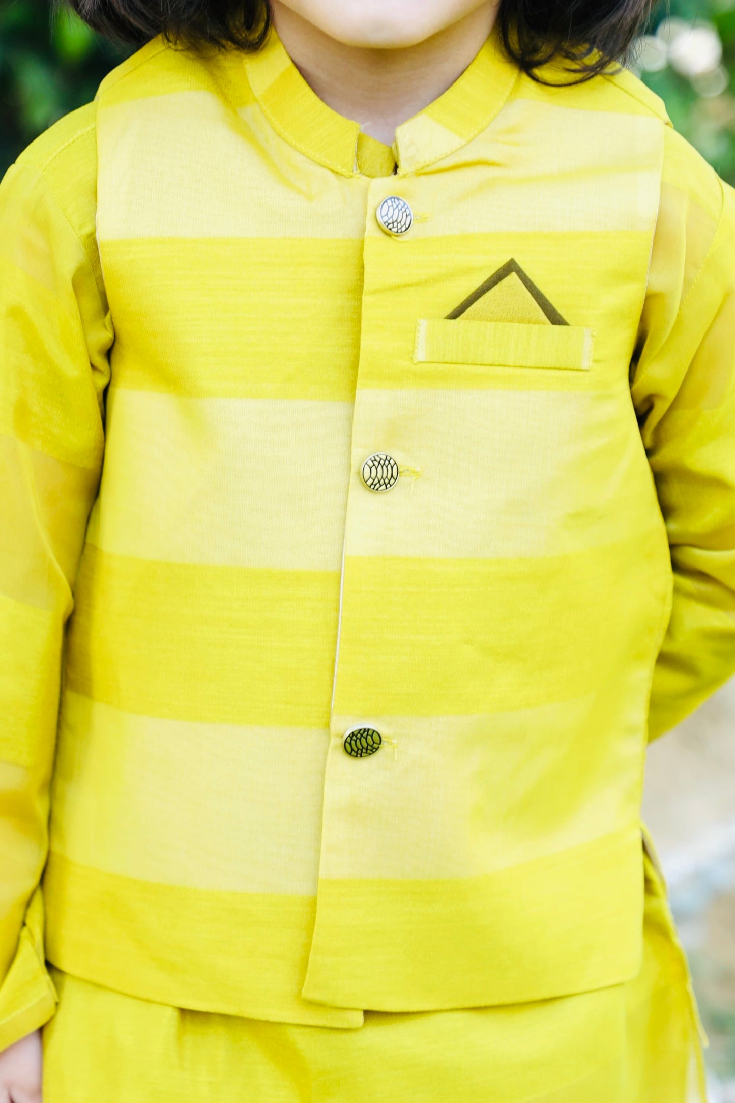Yellow Waistcoat Suit AHW 022