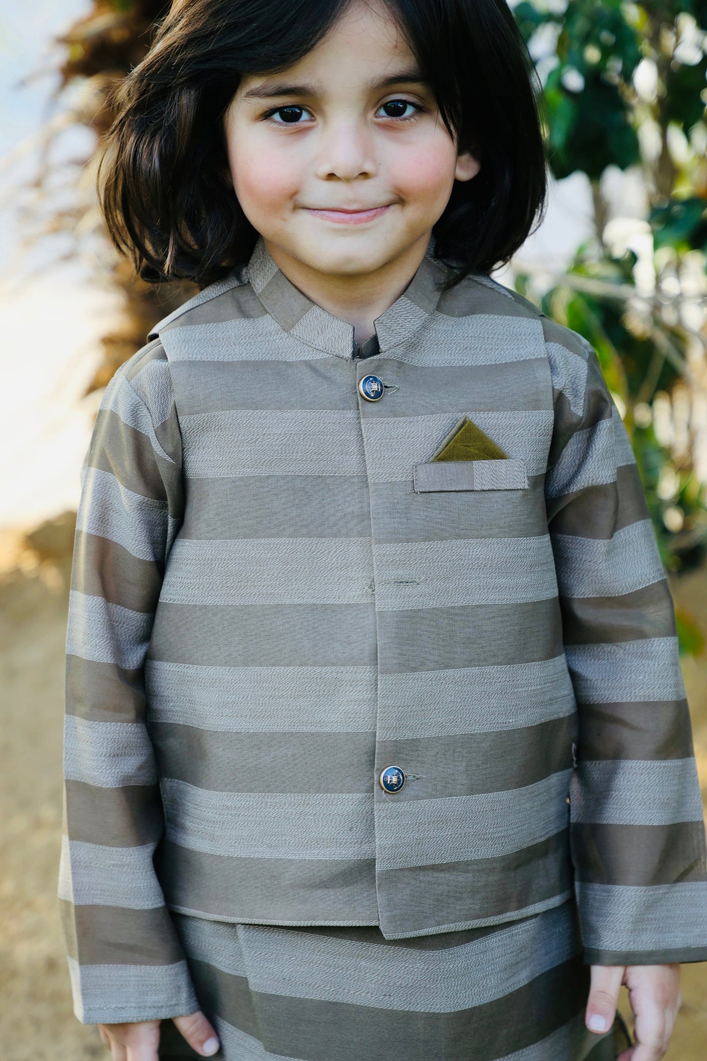 Smoke Grey Waistcoat Suit AHW 020