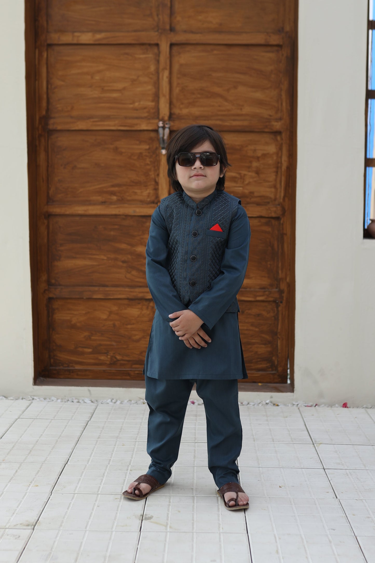 Eucalyptus Green Waistcoat Suit KC 066