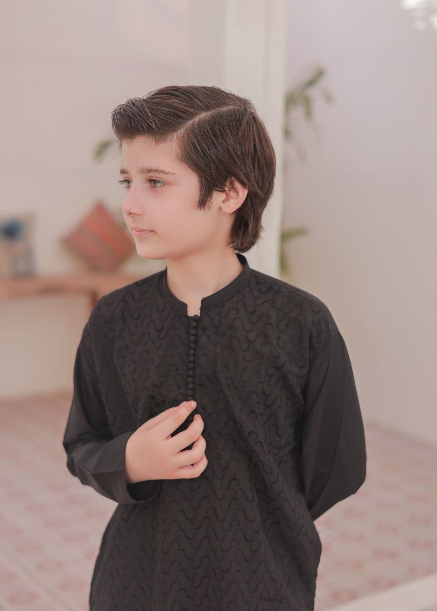 Pure Black Kurta Trouser - KE 011 -