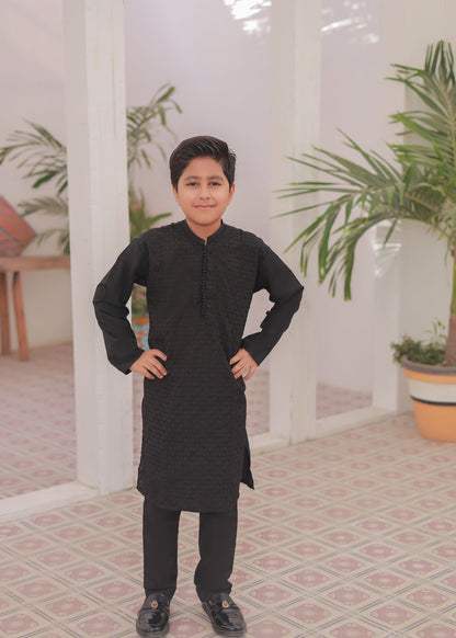 Black Kurta Trouser - KE 012 -