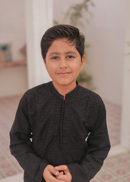 Black Kurta Trouser - KE 012 -