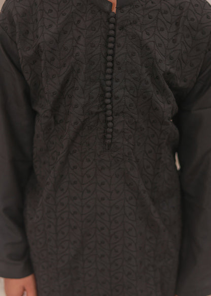 Black Kurta Trouser - KE 012 -