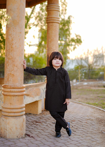 Dark Brown chicken Kurta Trouser - KE 002