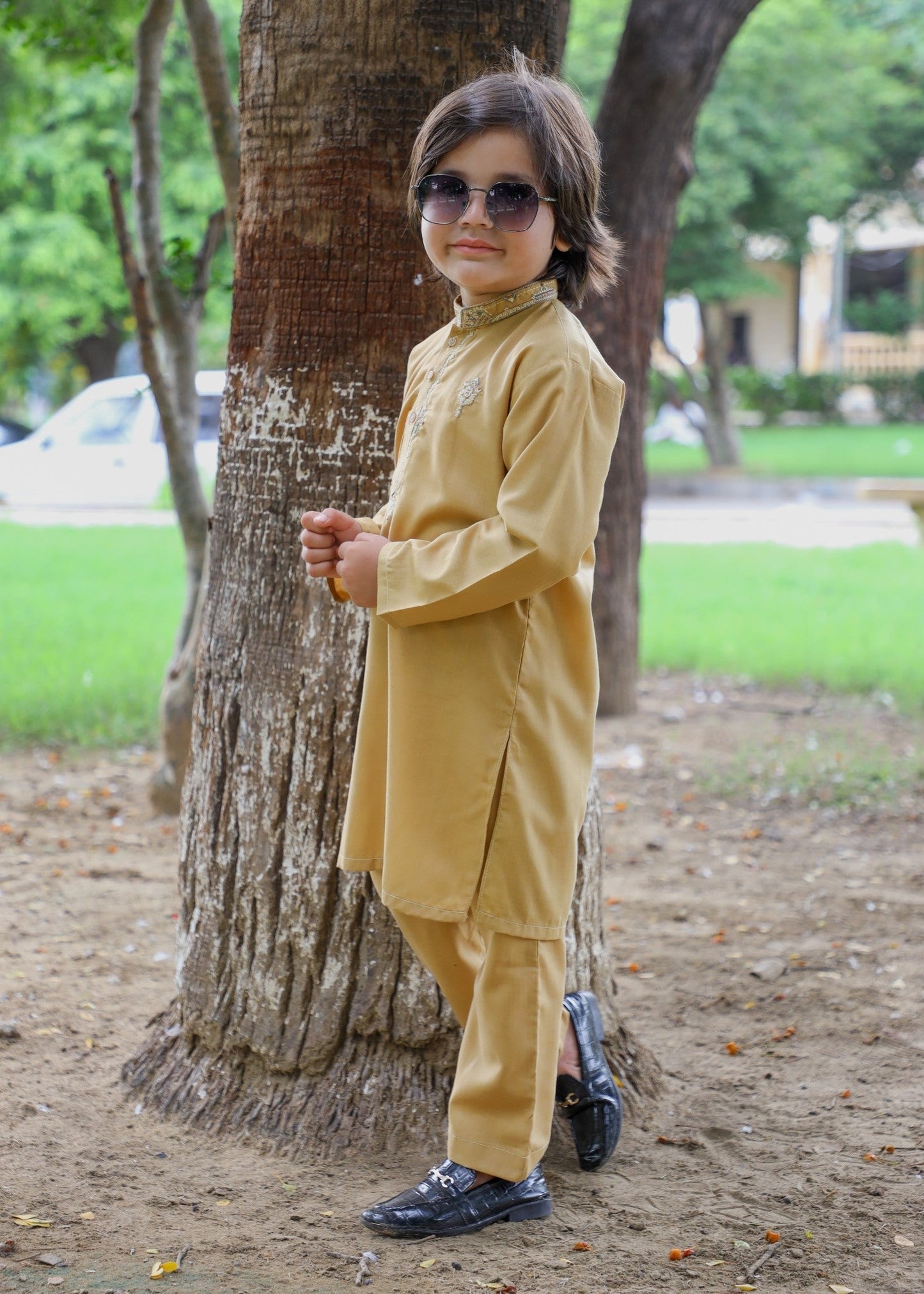 Mustard Kurta Trouser - KE 026