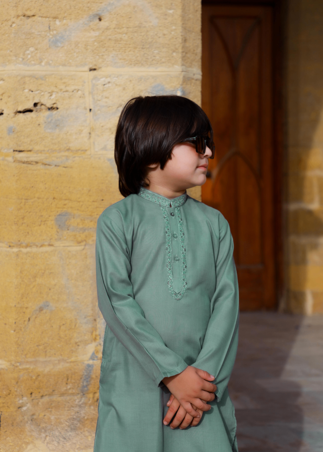 Pastel Green Kurta Trouser - KE 019