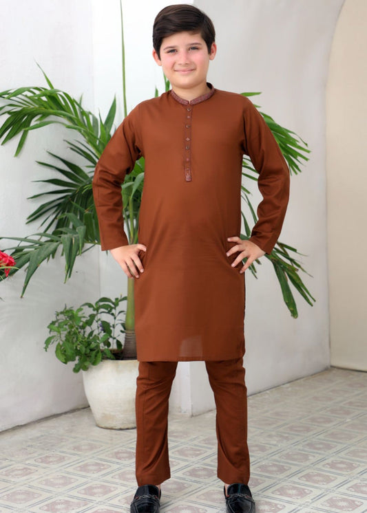 Brown Kurta Trouser KT 101